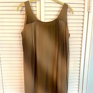 Pookie and Sebastian Metallic Tank Dress Size M